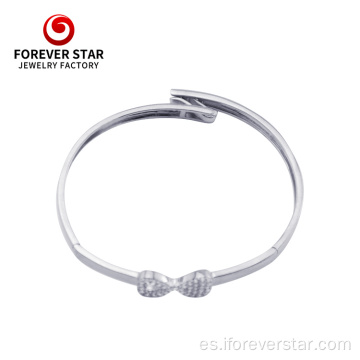 100% genuino pulsera de plata 925